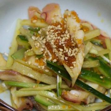 Spicy Tako Sashimi
