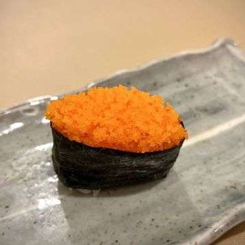 Massago (Smelt Fish Roe)  Nigiri
