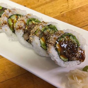 Beef Teri Roll 5Pcs