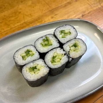 Kappa(Cucumber) Maki 6Pcs