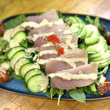Tuna Sashimi Salad