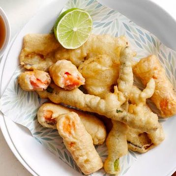 Salmon Tempura