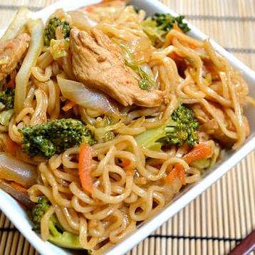 Chicken Yakisoba