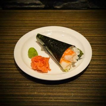 Spicy Chopped Scallop Cone
