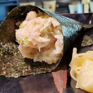 Fatty Tuna Cone Negitoro