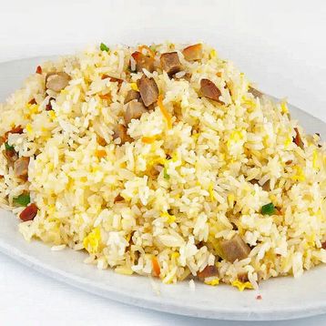 Fried Rice With Shrimps,Egg & Bbq Pork