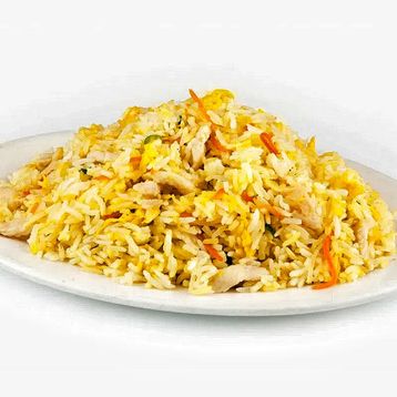 Fried Rice With Roasted Chicken