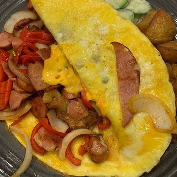 Meat lover Omelette