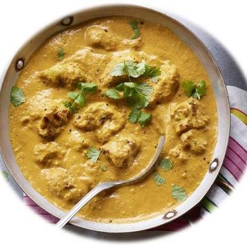 Chicken Korma With Rice
