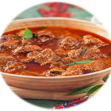 Lamb Vindaloo With Rice