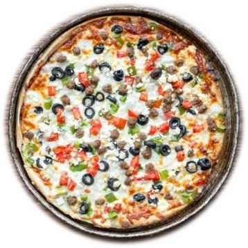 Greek Veggie Pizza