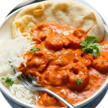 Butter Prawn With Rice