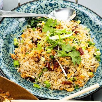 Chinese Sausage Fried Rice 