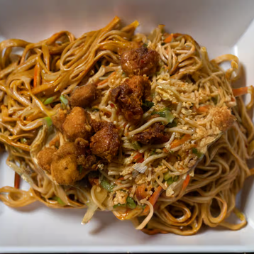 Schezuan Chicken Noodles